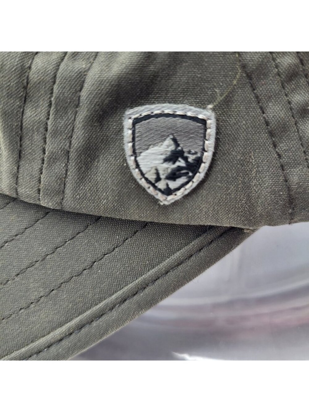 Kuhl Hat Cap Mens Adjustable Gray Logo Outdoor Hiking Work Kühl Gorpcore